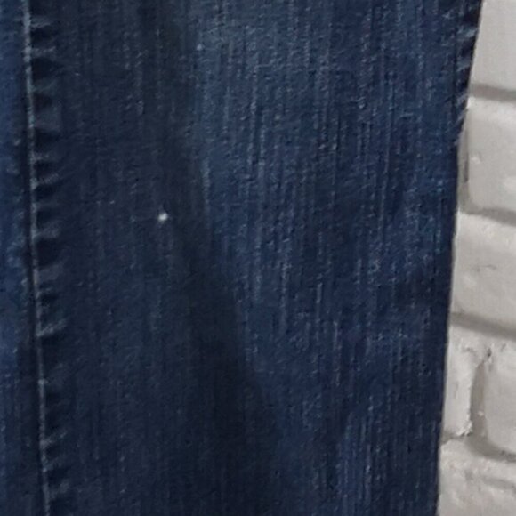Levi's 512 Ladies Perfectly Slimming Size 10 Medium Bootcut Blue Jeans - Picture 14 of 14